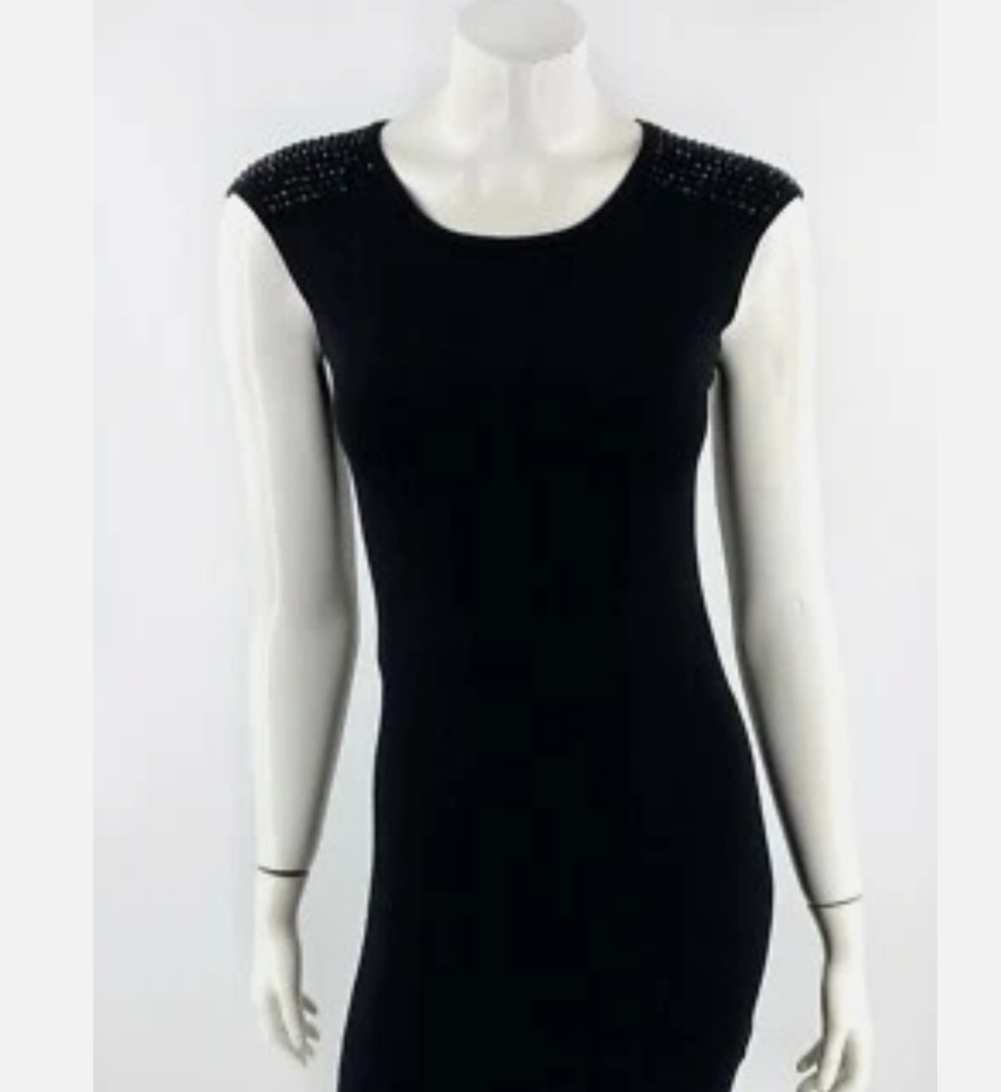 Expess Studded Sweater Cap Sleeve LBD